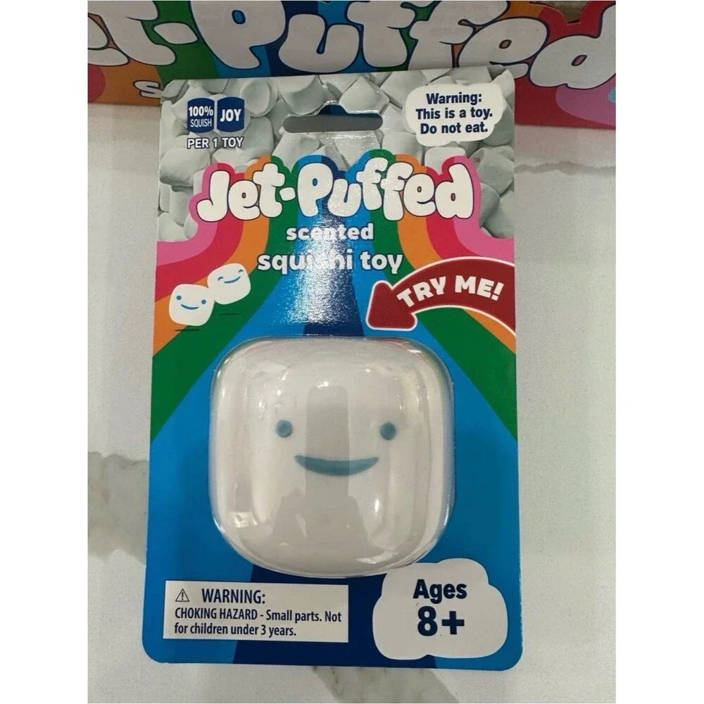 Jet-Puffed squishi toy White Scented Squishi marshmallow Toy -fast ship